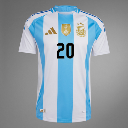 Camiseta ARGENTINA Campeón del Mundo · Edición Premium STRIKER MX™ [Envío gratis]